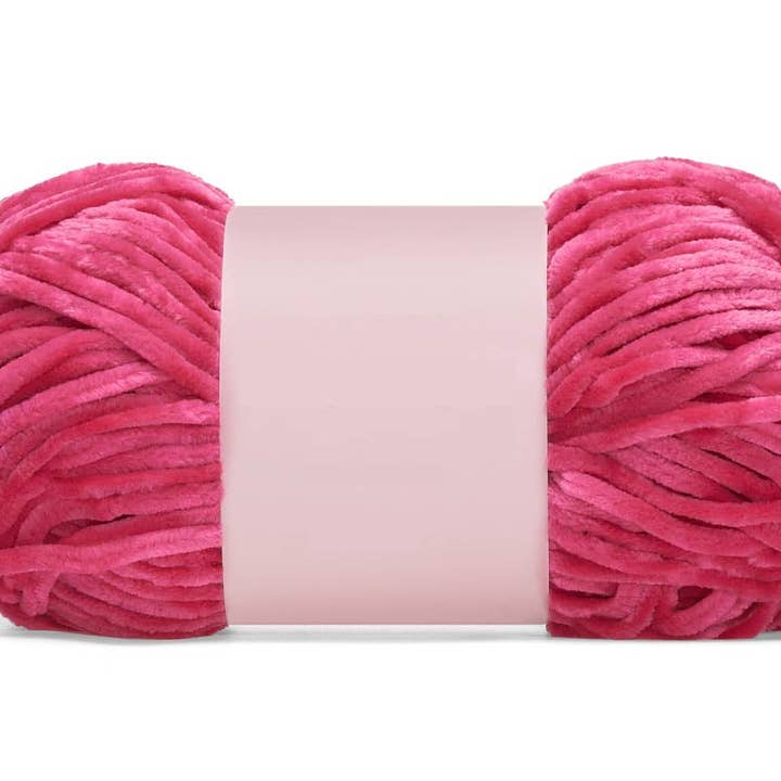 Luxe Velour Yarn | 3.5oz/100g | Bulky #5 | Pack of 4 for wholesale by Crafted by Catherine