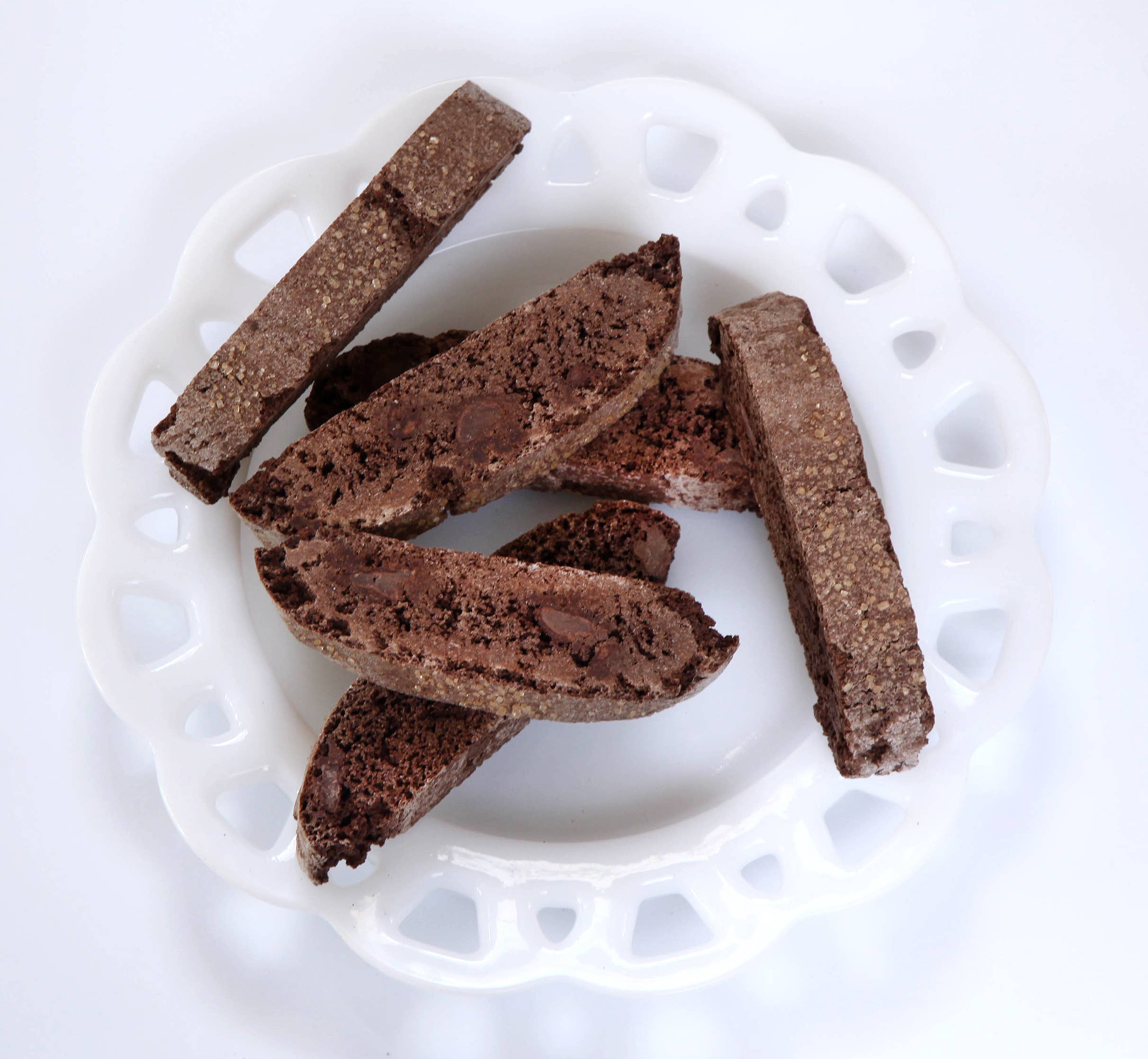 Dolci di Maria - Wholesale Cookie - Chocolate Chocolate Chip Gluten Free Biscotti 6 oz bag 1