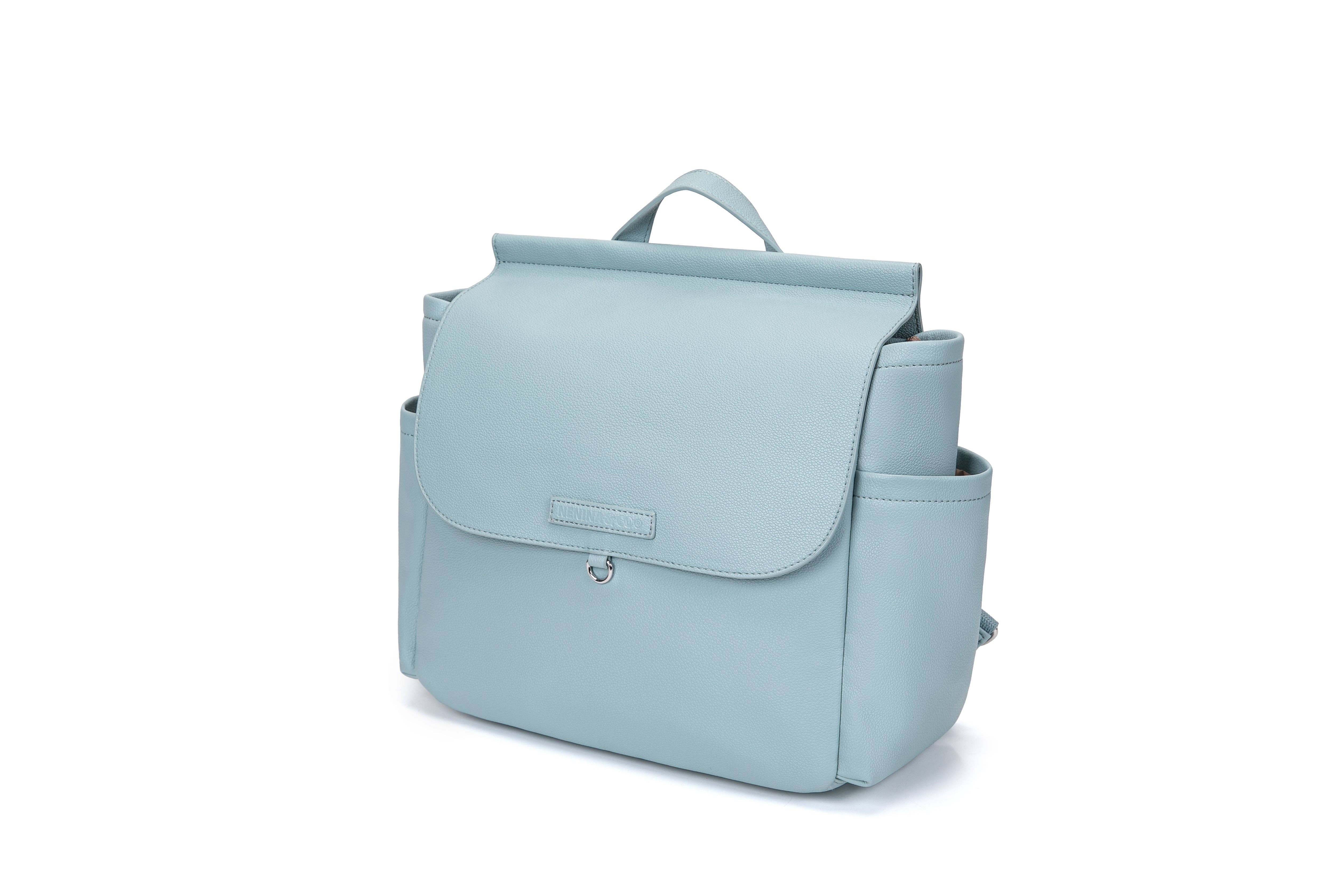 Nenina & Co - Wholesale Diaper Bag - Baby - MIREM By Nenina & Co Dusty Blue Maternal Bag + Gift Changer15