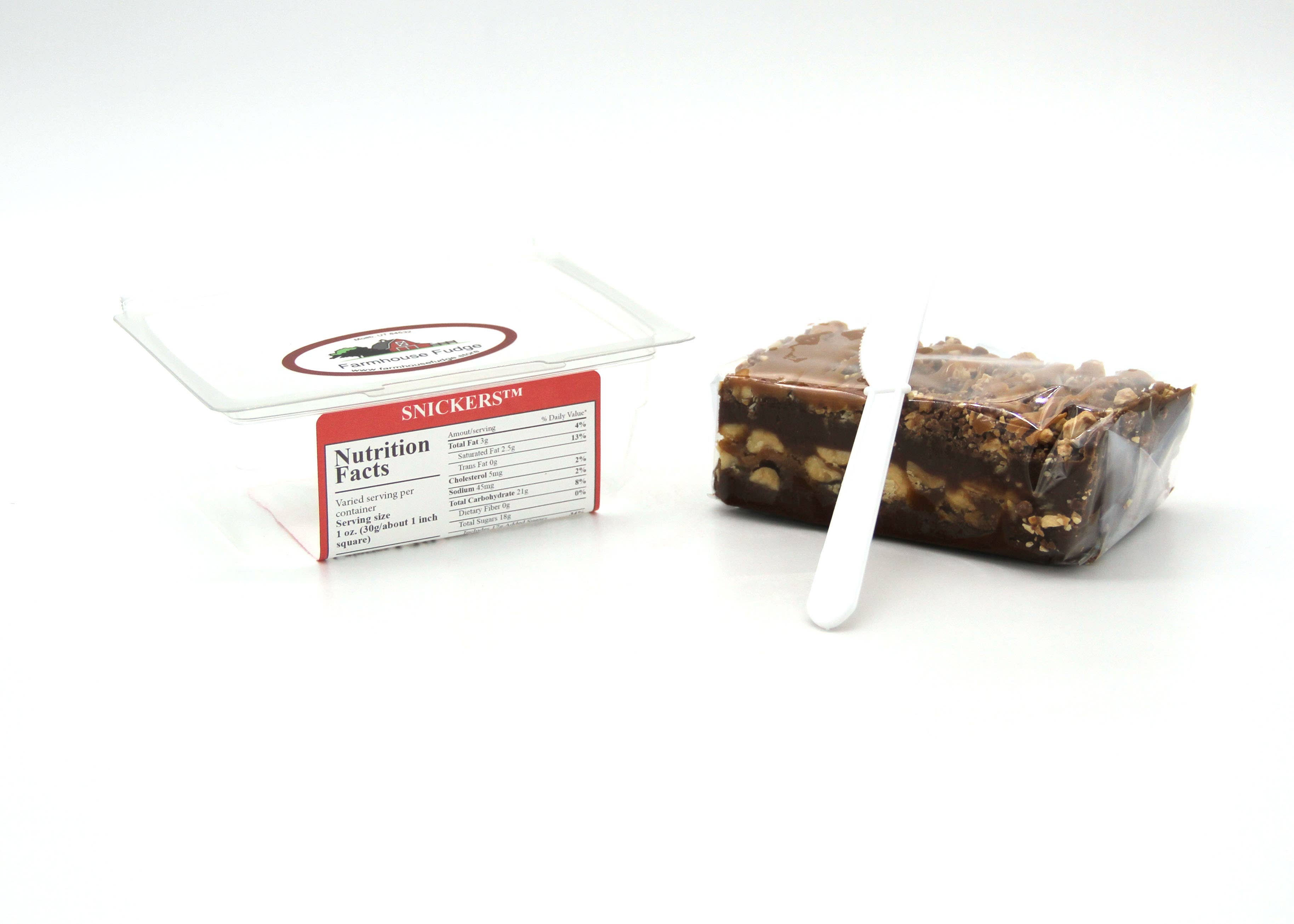 Farmhouse Fudge - Wholesale Fudge - Snickers™ Fudge 8 oz.2