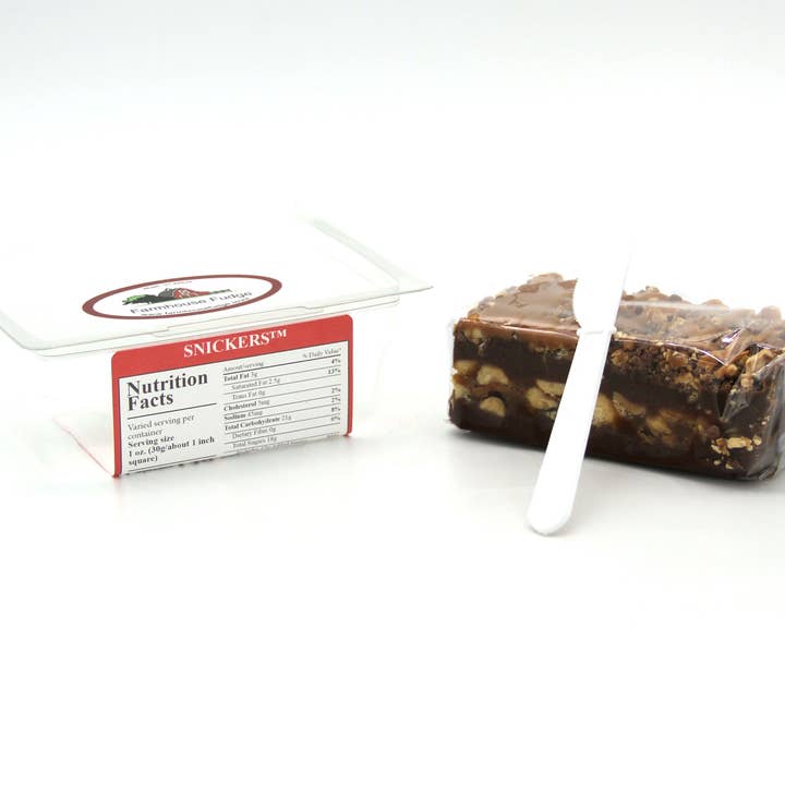 Farmhouse Fudge - Wholesale Fudge - Snickers™ Fudge 8 oz.2