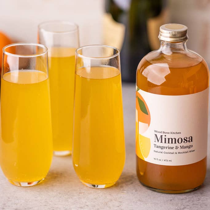 Wood Stove Kitchen - Wholesale Cocktailmix/siroop - Mimosa-mixer met mandarijn en mango voor cocktails en mocktails, 16 fl oz3