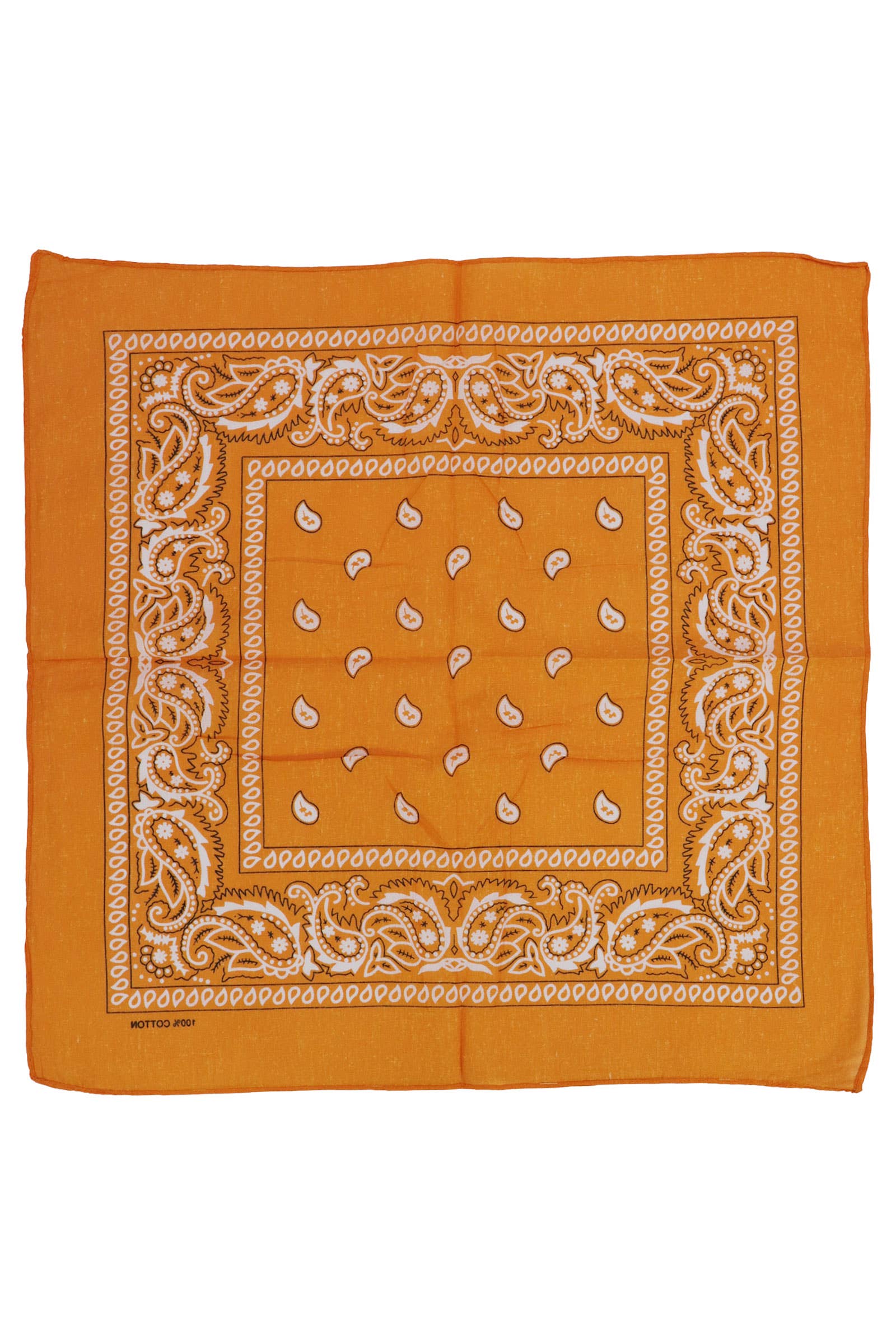 Cap Zone – Engroshandel Bandana - Dame – Klassisk firkantet bandana i bomuld med paisleyprint42