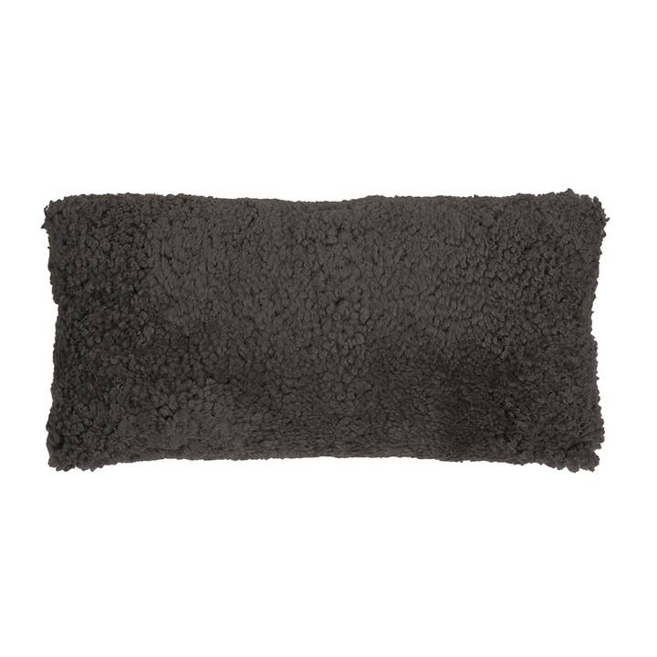 Fibre by Auskin USA - Wholesale Throw/Decorative Pillow - Shorn Curly Sheepskin Pillow Lumbar8