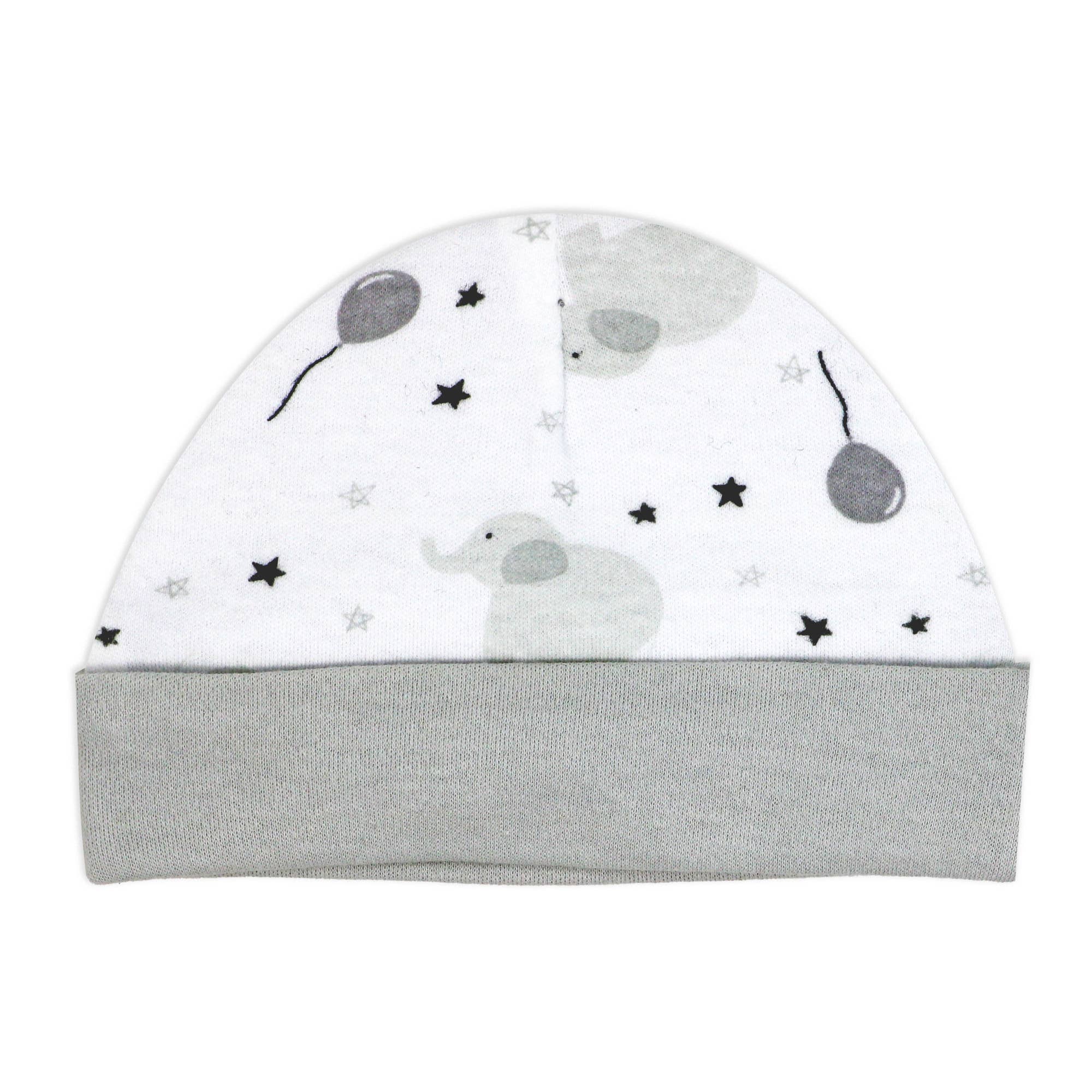 Rose Textiles - Wholesale Clothing Set - Baby - Grey Balloon Elephant 5-Piece Set5