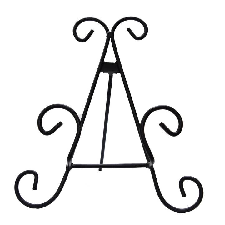 10" Black Metal Easel for wholesale by Tremont Floral Supplies