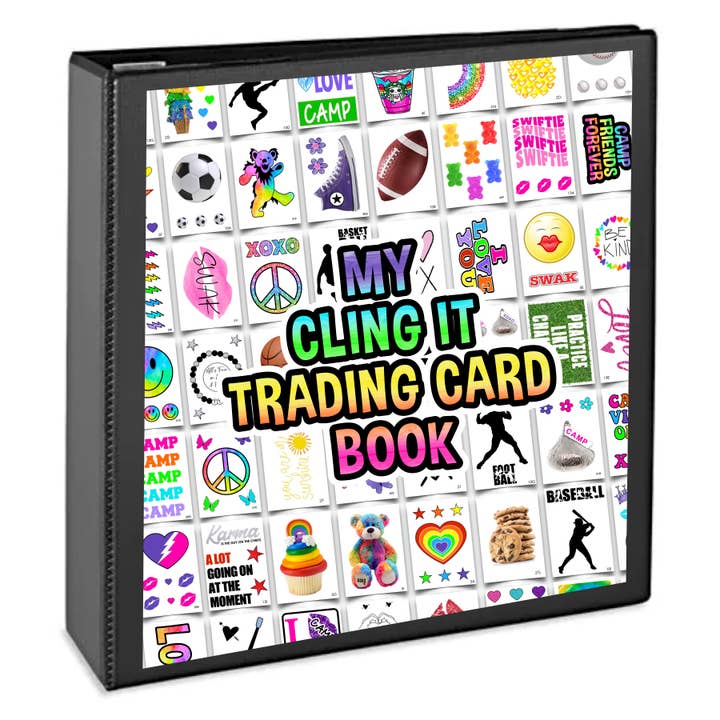TRADING CARD CLING IT BOOK for wholesale by Namedrops