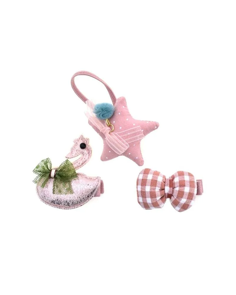 Miss Minna - Wholesale Hair Clip - Kids - 🎀 Children's Hairpin Set Star, Swan, and Bow0