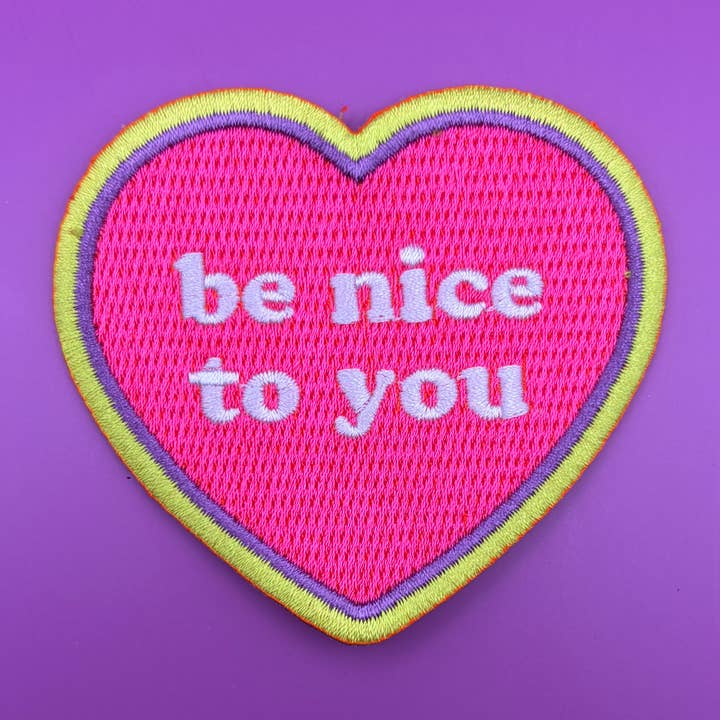 Parche - Sé amable con tu corazón para venta al por mayor de Wokeface