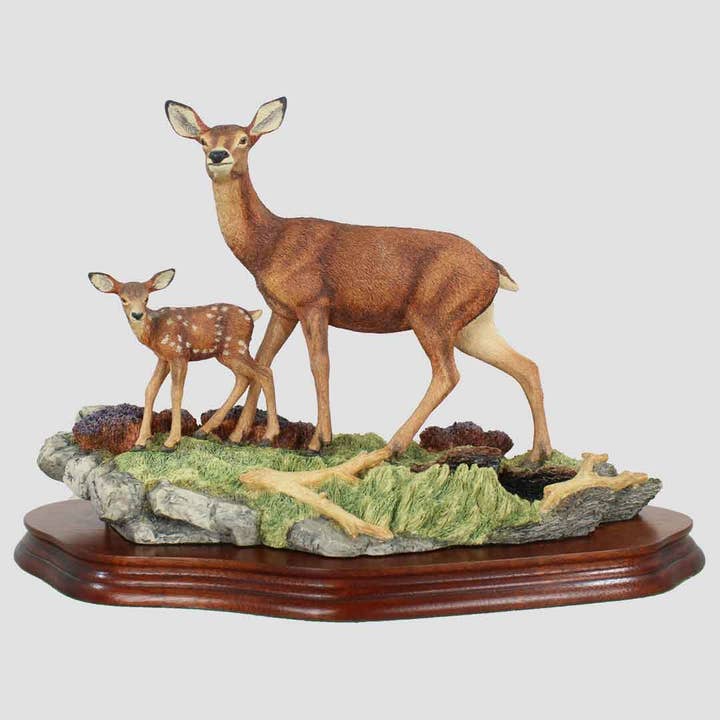 Highland Family Border Fine Arts Deer. for wholesale by Grays 1922