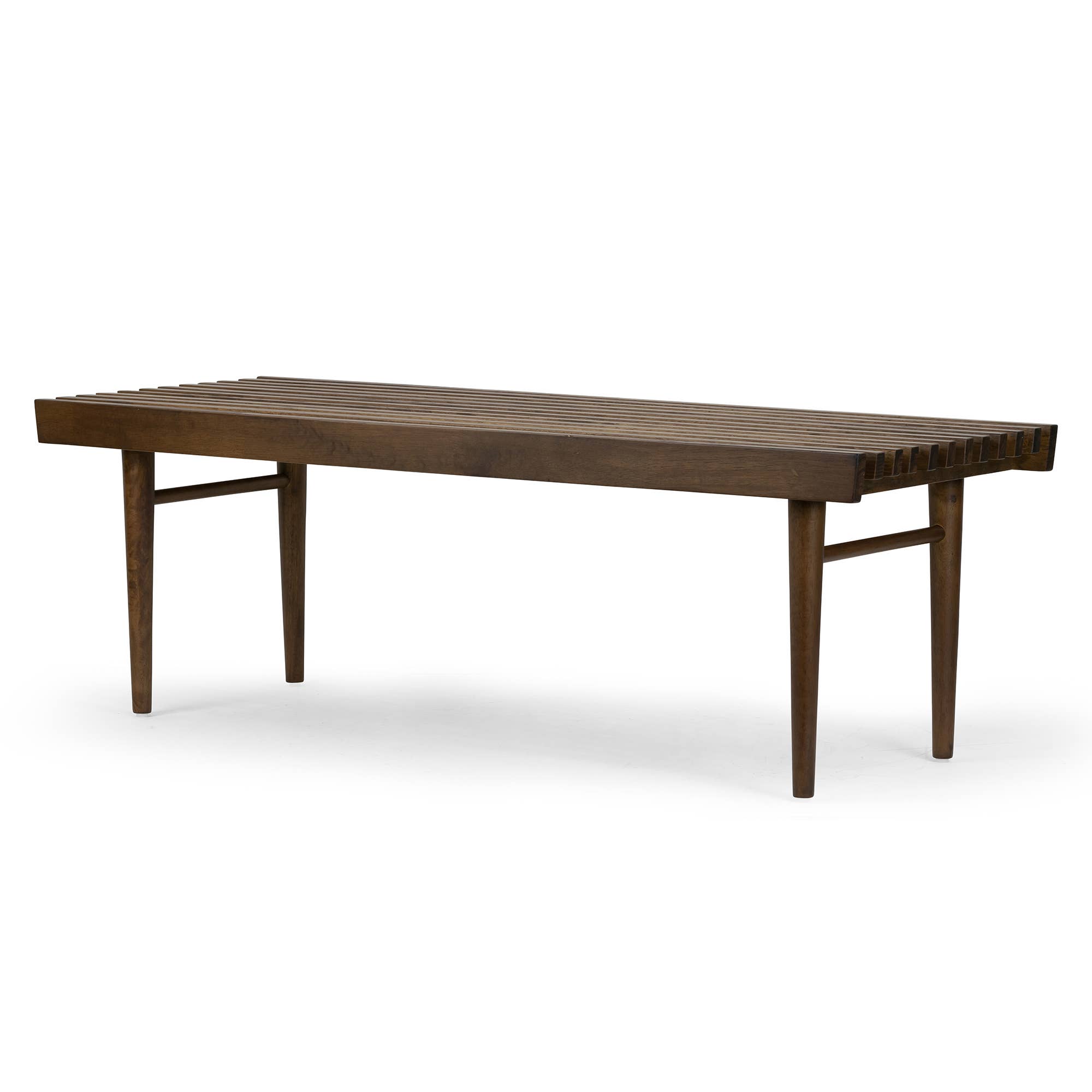 Glamour Home - Wholesale Bench - Baird Slatted Wooden Bench5