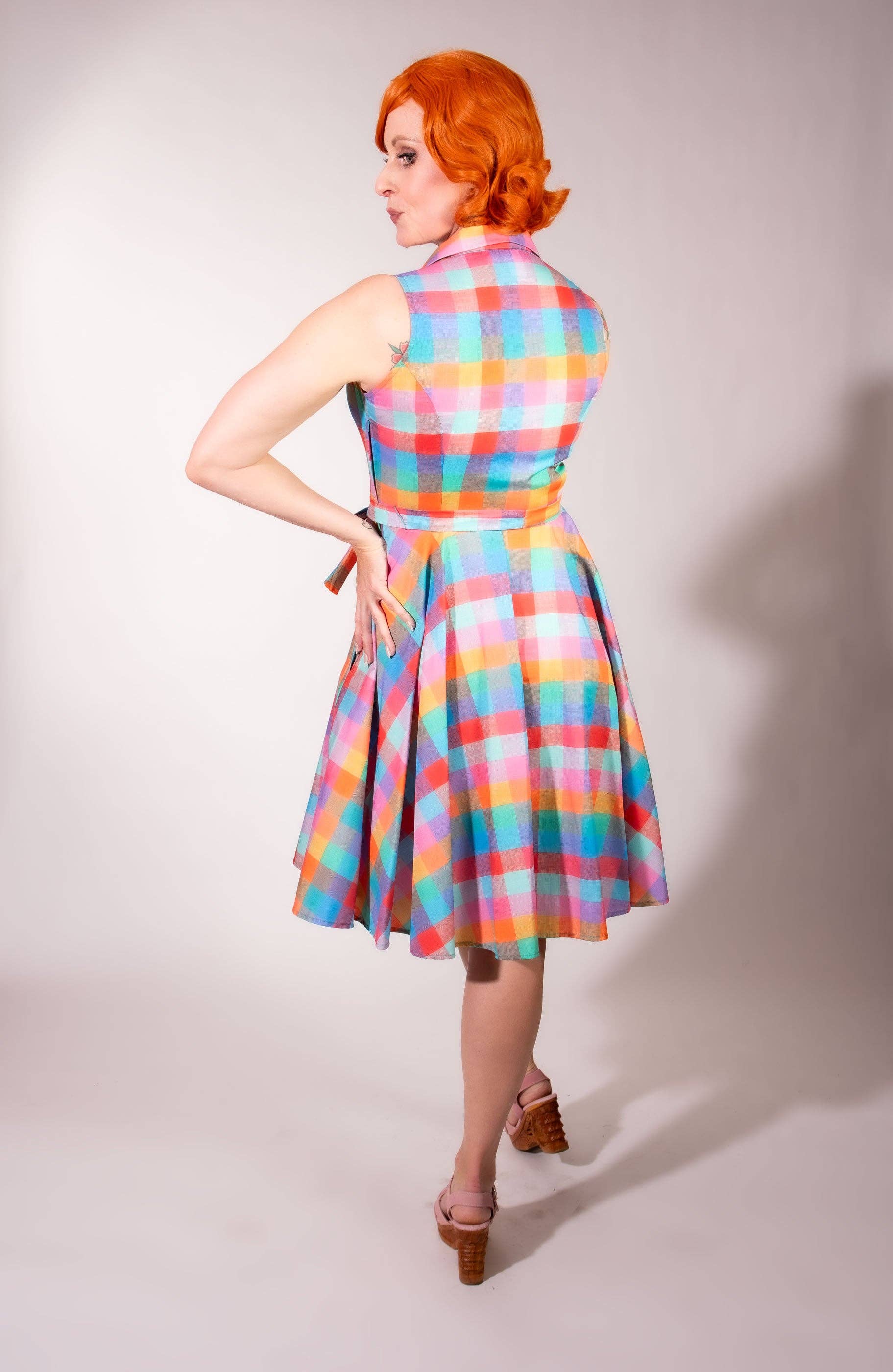 Heart of Haute - Wholesale Dress - Women's - Staci Dress- Rainbow Sherbet3