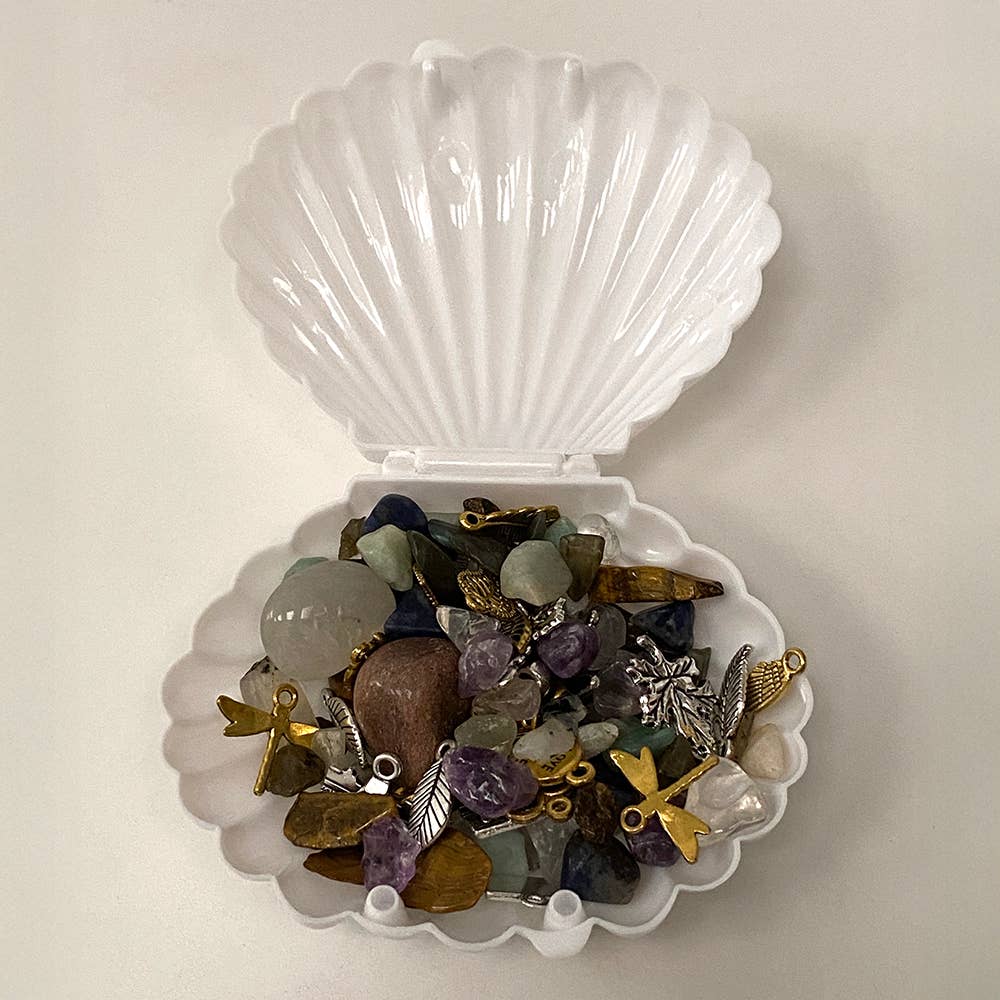 VIE – wholesale Decorative box – Clam Shell Ornament Box, 9x7x4cm11