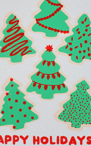 Alphabet Studios - Wholesale Season's Greetings Card - HOLIDAY COOKIES GREETING CARD1