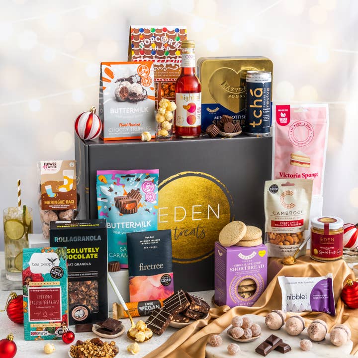 Limited Edition Delux Hamper Vegan And Gluten Free for wholesale by EDEN TREAT COLLECTION