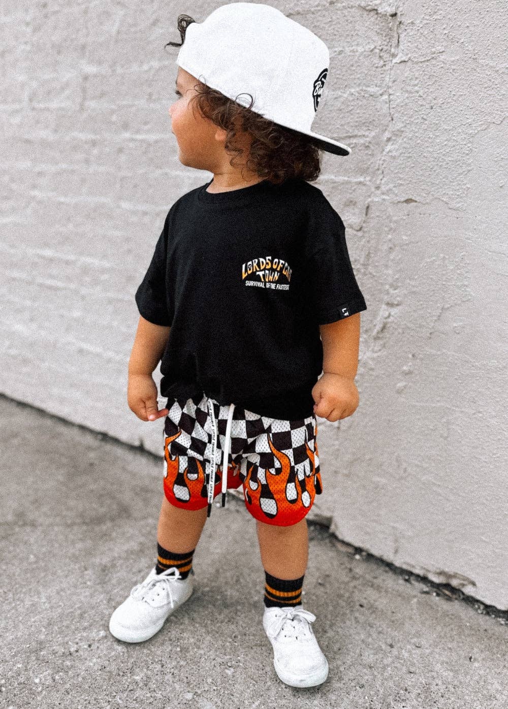 Little Trouble - Wholesale Shorts – Kids - Heater Mesh Shorts Checkers0