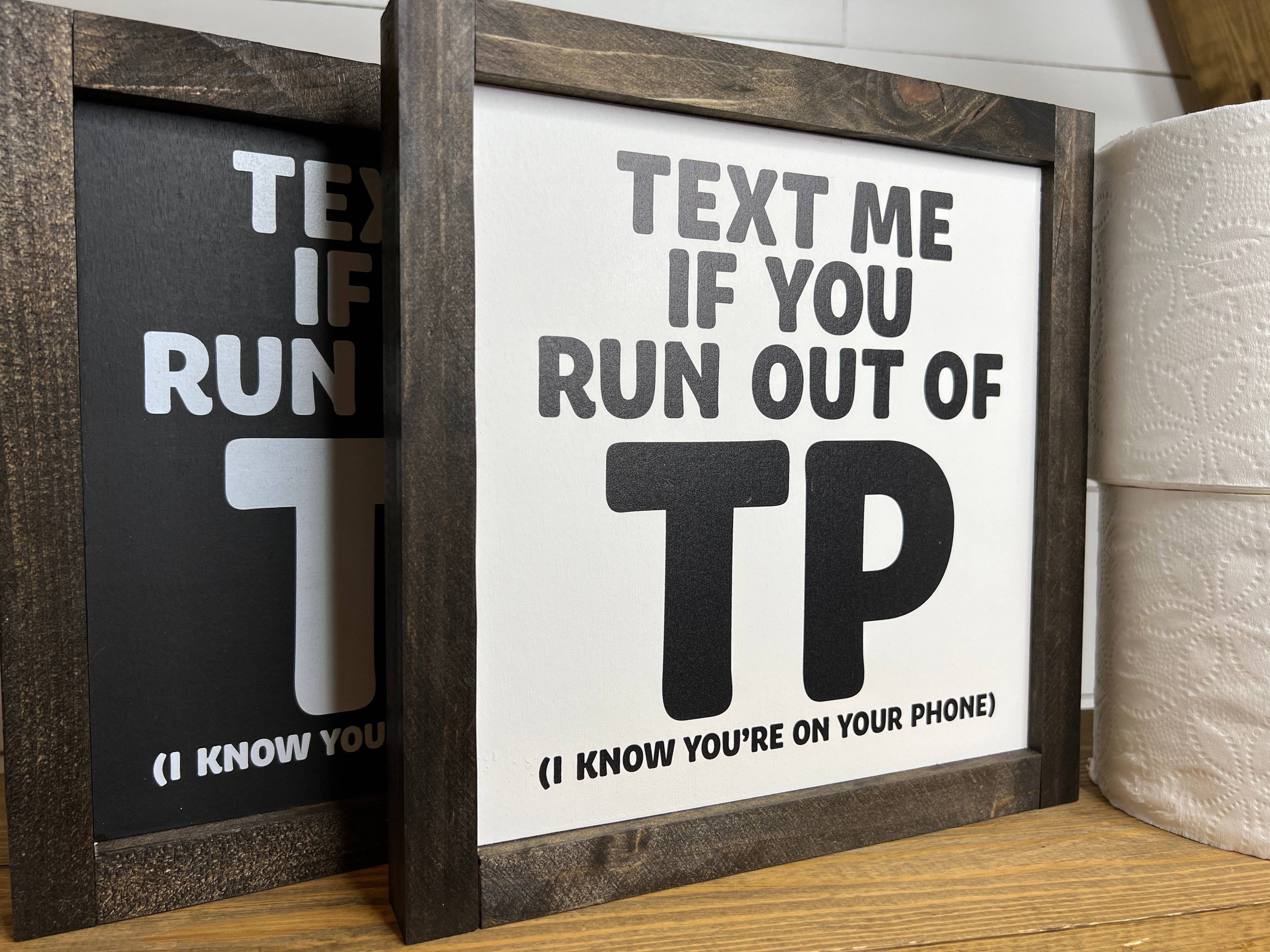 B & C Signs - Vente Pancarte - Envoyez-moi un SMS si vous n'avez plus de TP1