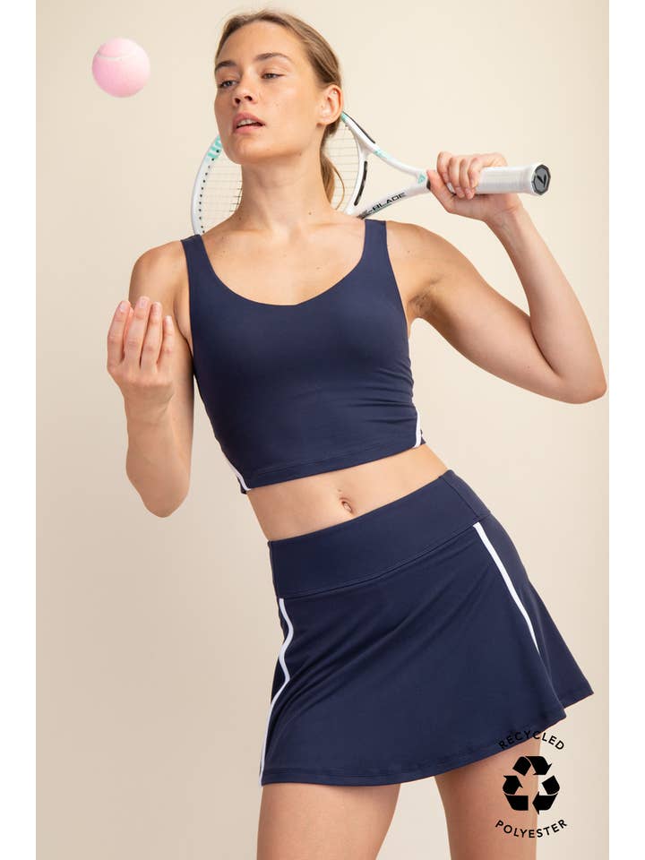Rae Mode - Wholesale Athletic Skirt - Women's - RECYCLED BUTTER SKORT