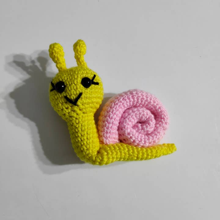 Caracol de Crochet, Brinquedo de Peluche por atacado de despinacrafting