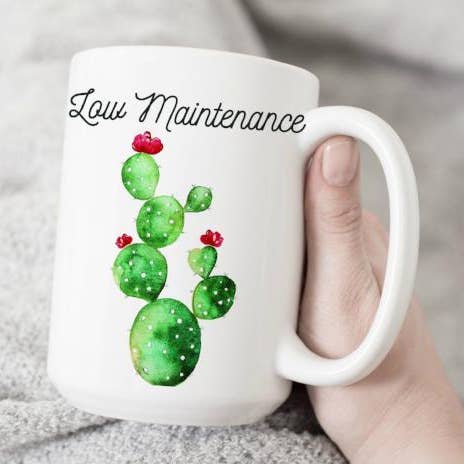 Akvarell lågt underhåll 15 oz mugg för wholesale av Love You a Latte Shop