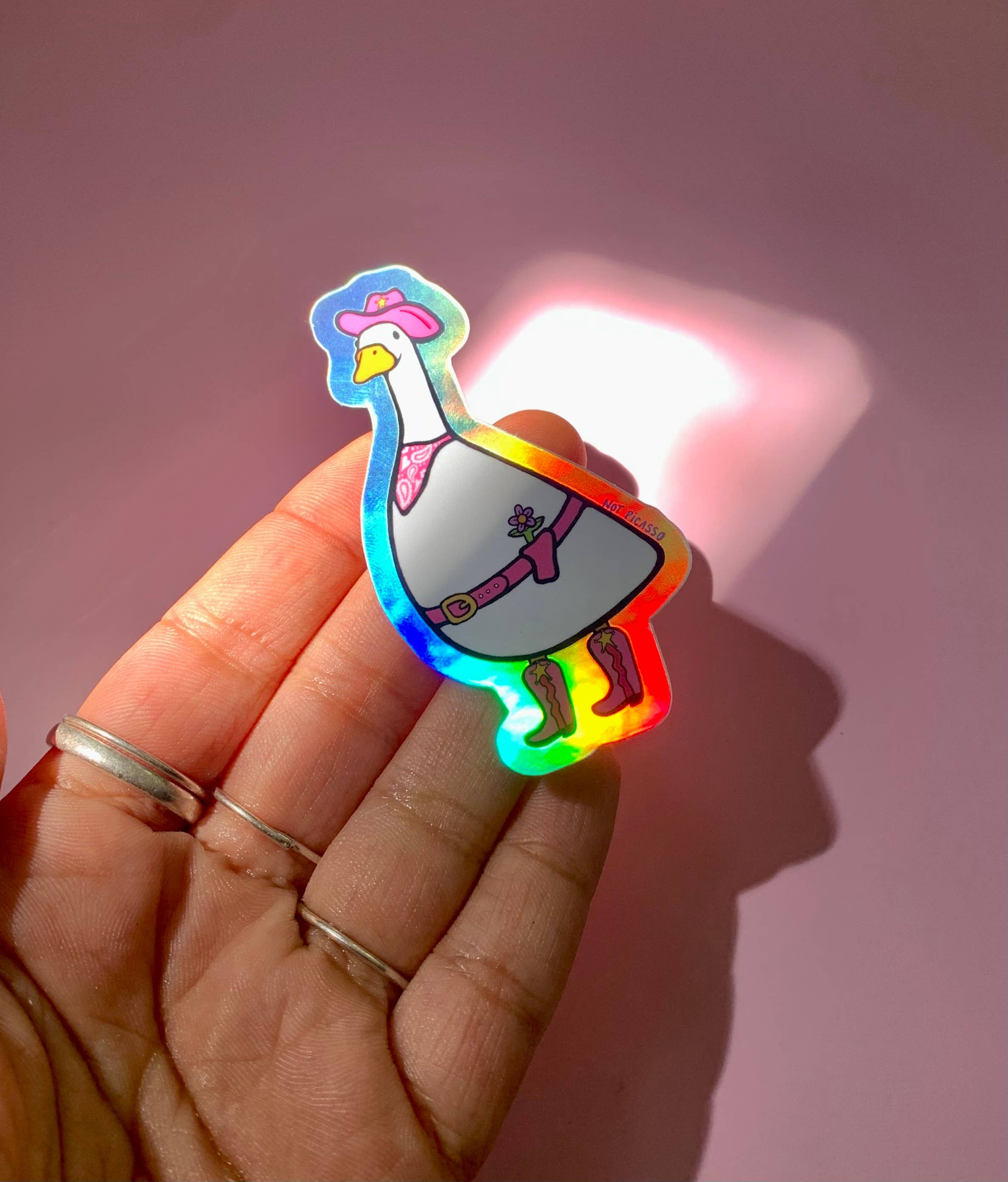 Not Picasso - Wholesale Sticker - Dolly Goose Sticker2