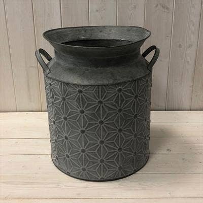 Satchville – wholesale Jug – Embossed Daisy Design Churn0