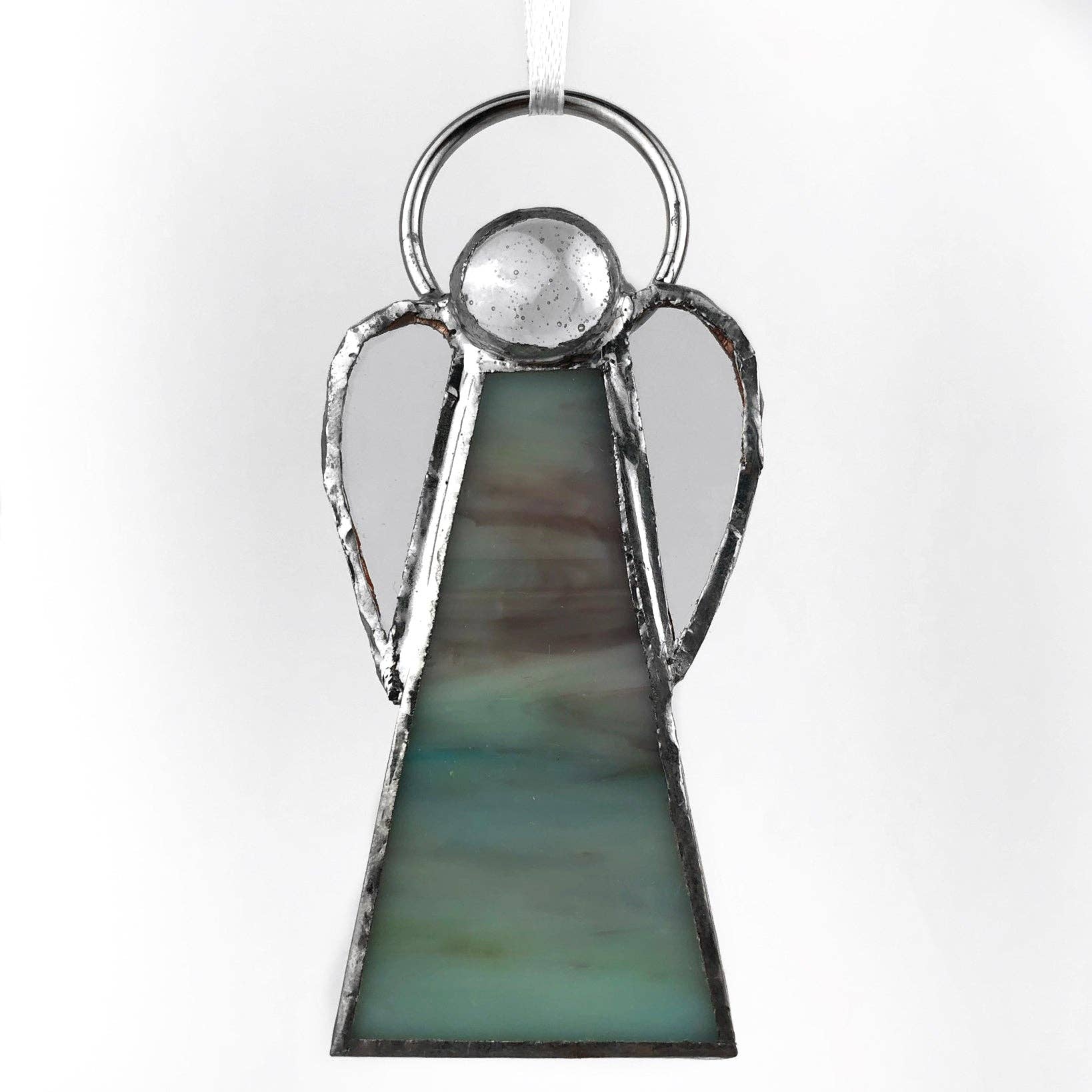 GlassHouse Design – Großhandel Sonnenfänger – Comfort Angel — Geschenk für Trauerfall in Buntglas8