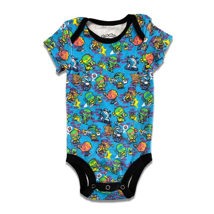 Tutina Baby Mutants per la vendita all'ingrosso da parte di Harebrained!