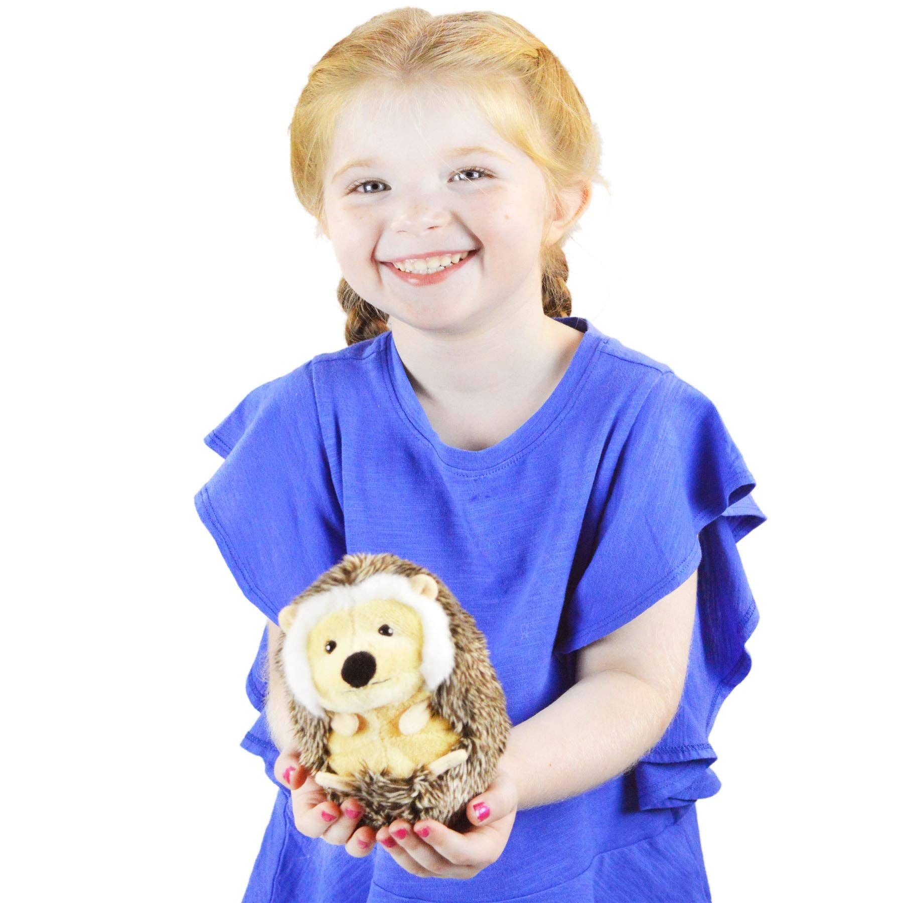 VIAHART Toy Co. - Wholesale Stuffed/Plush Toy - Kids & Baby - Helena The Hedgehog | 6 Inch Stuffed Animal Plush3