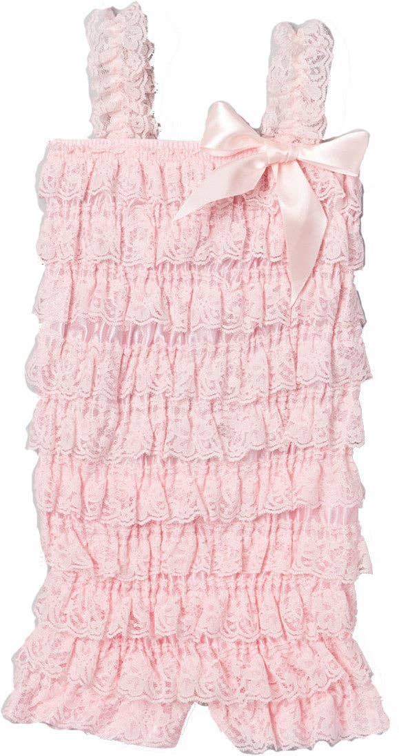 Wenchoice – wholesale Jumpsuit – Baby – Light Pink Lace Romper