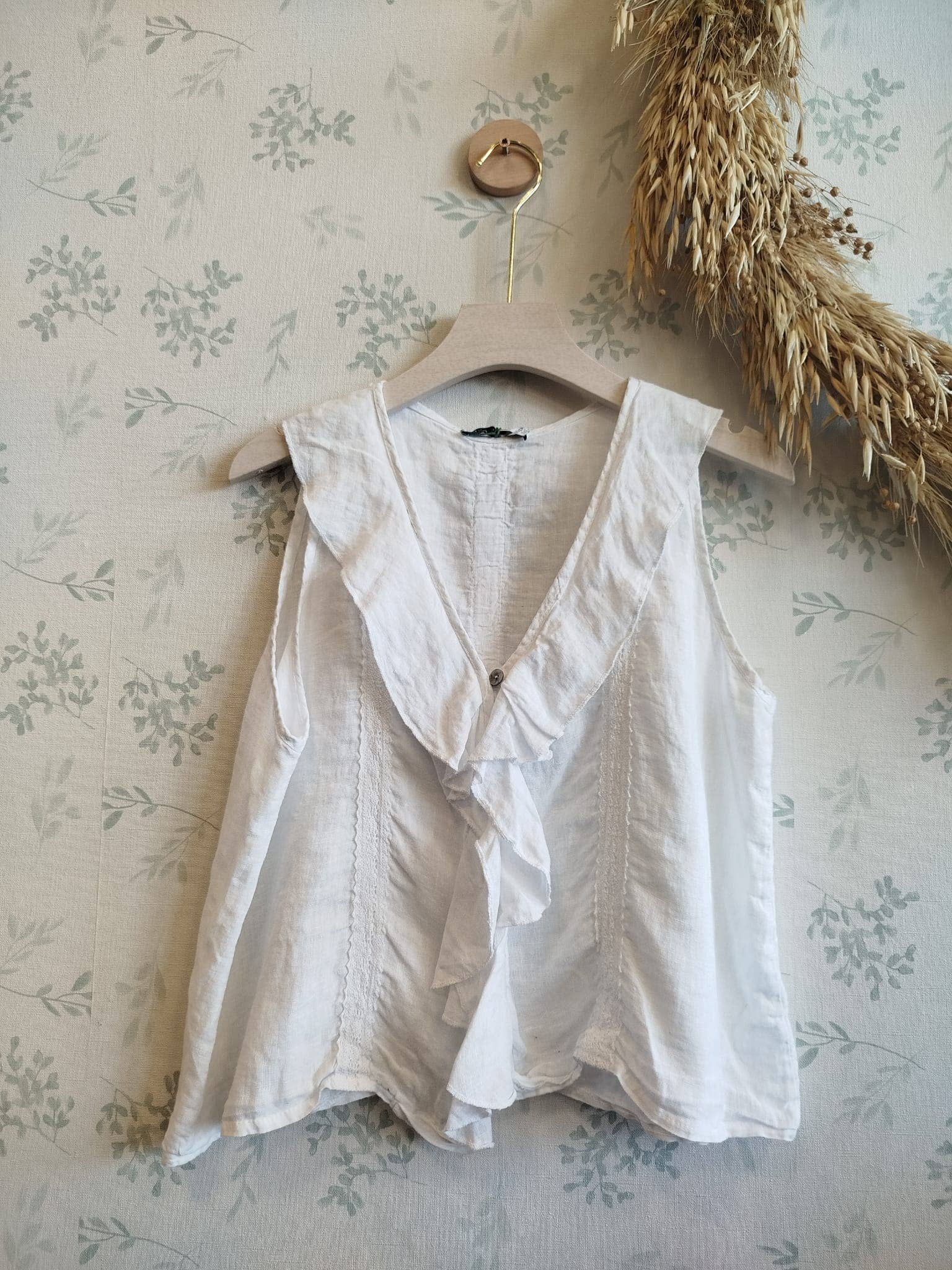 Linos y Textiles - Vendita all'ingrosso Camicetta - Donna - RIF:12128 Camicetta 100% lino2