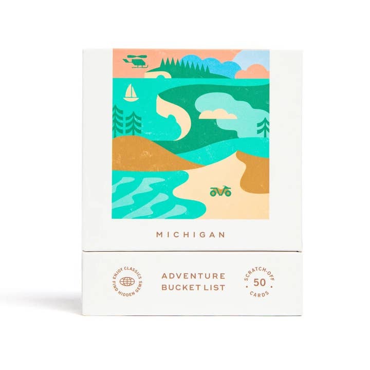 Reach International Outfitters - Wholesale Card Game - Michigan Adventure Bucket List
