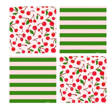 Mon Cheri Untersetzer Set aus 4 Stück für den Großhandel von KEVA and Created By