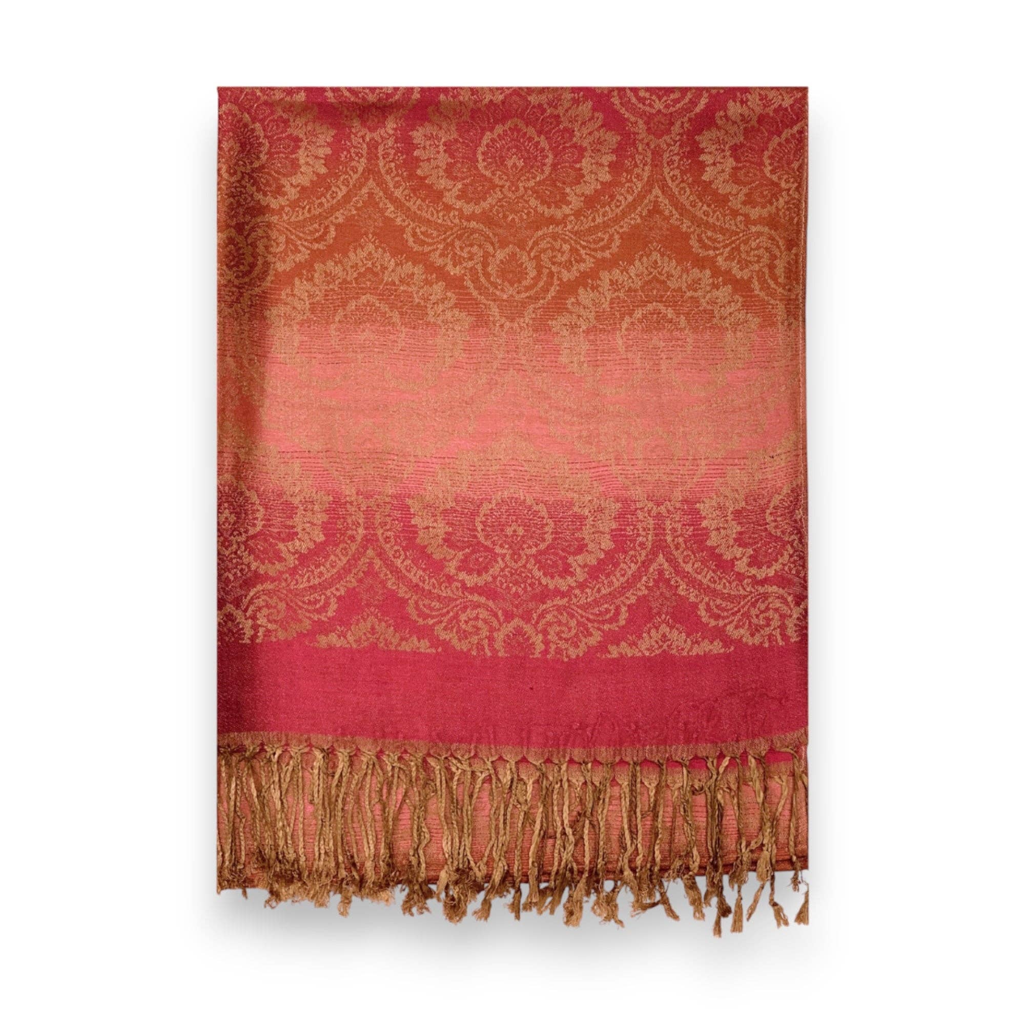 Lili Scarves (US Duty Free) - Vendita all'ingrosso Sciarpa - Donna - Sciarpa Pashmina Stampata Ombre11