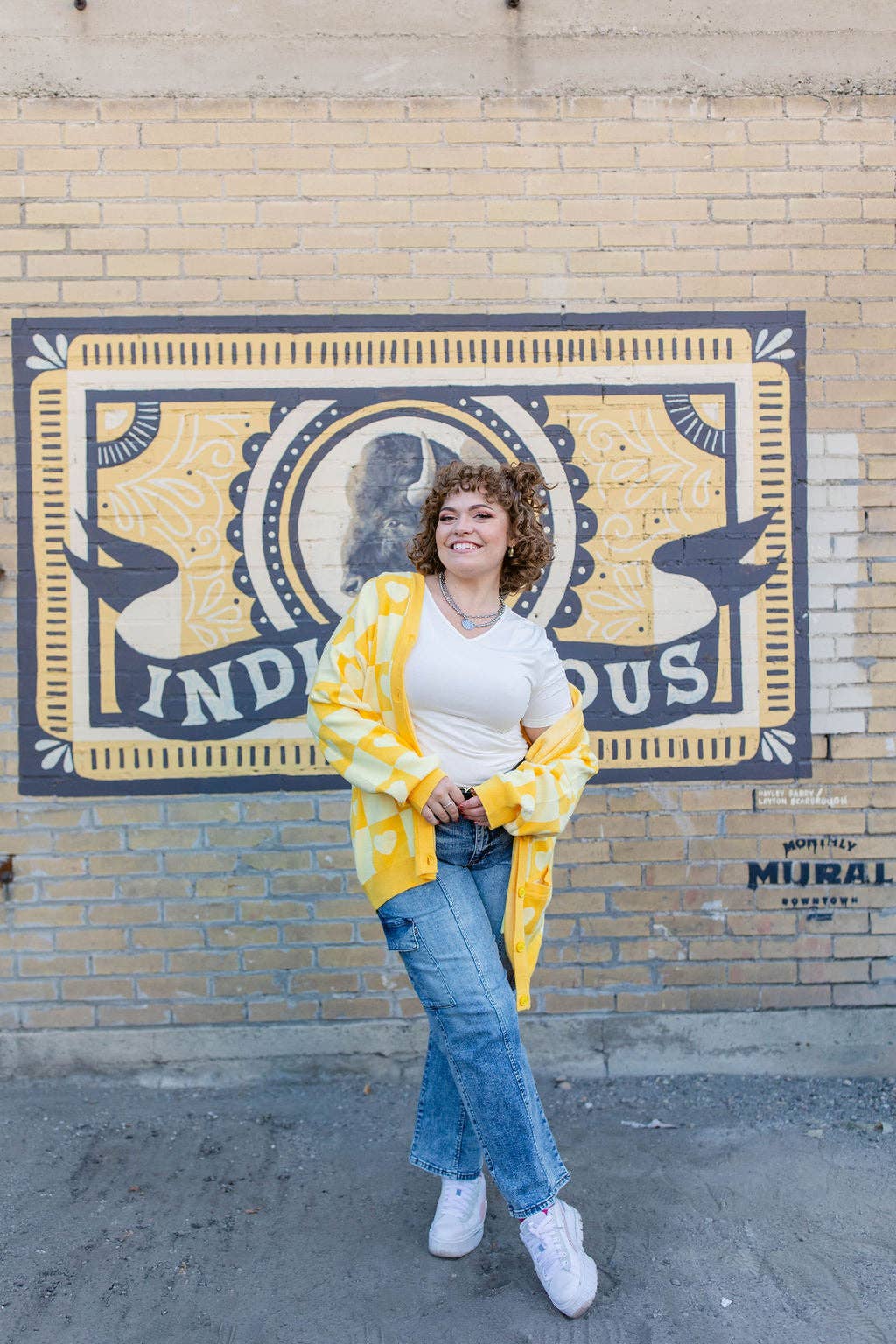 Taby Originals - Wholesale Cardigan - Women's - TABY ORIGINAL: Radical Self Love Cardigan In YELLOW*** Sizes XS-5X!***27