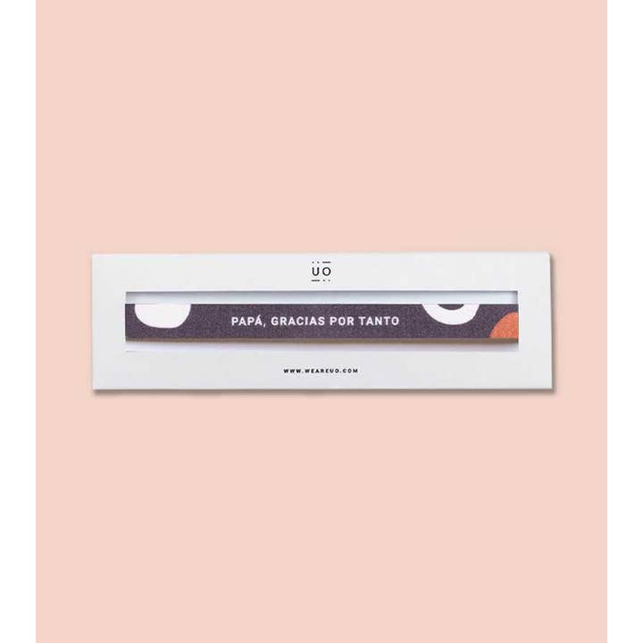 “Dad, Thank You For So Much” Fabric Bracelet for wholesale by UO