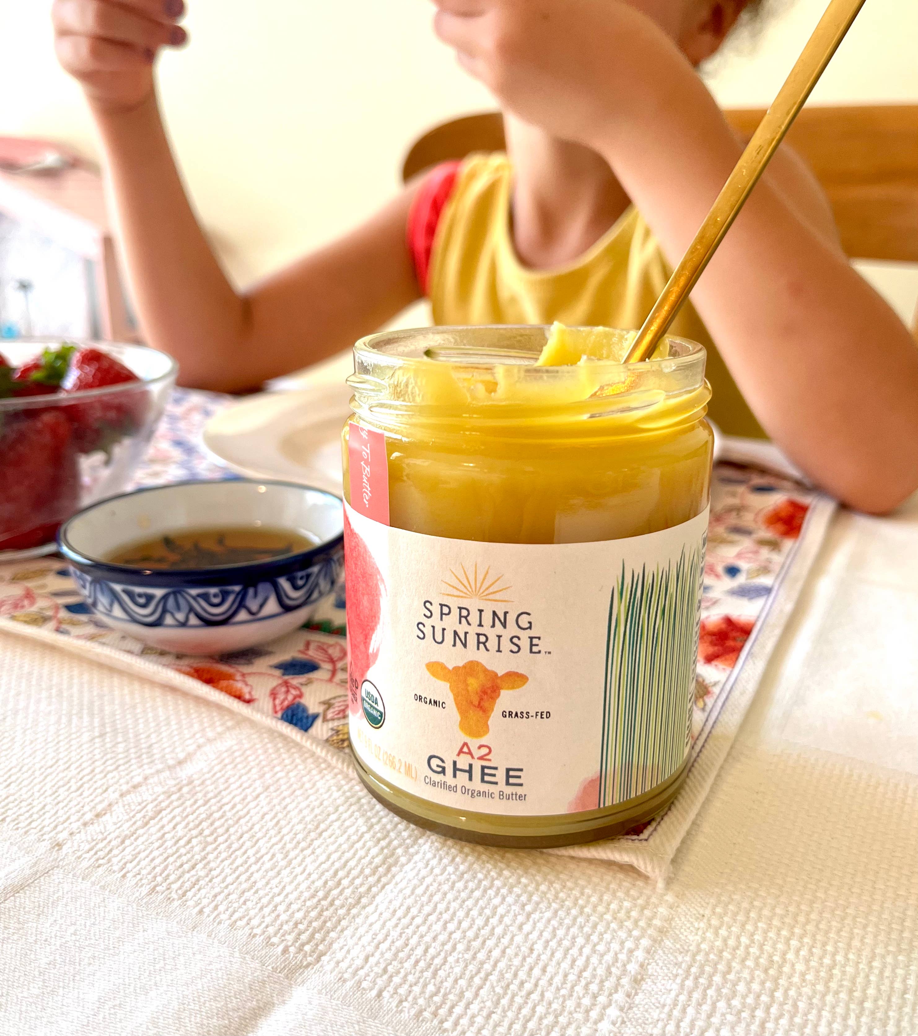 Spring Sunrise Natural Foods - Vendita all'ingrosso Olio da cucina - Ghee biologico A2/A24