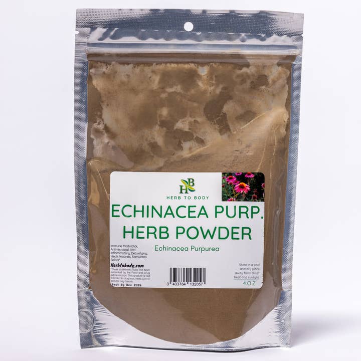 Herb To Body – wholesale Herbs – Echinacea Purpurea Herb Powder 4oz