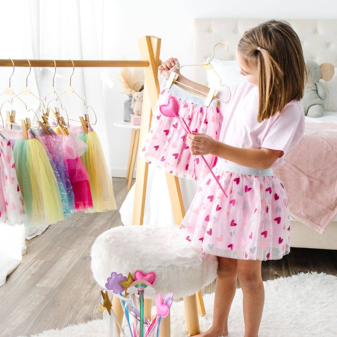 Sweet Wink – Varinha mágica - Crianças por atacado – Varinha Coração Rosa - Varinha de Brinquedo para Crianças3