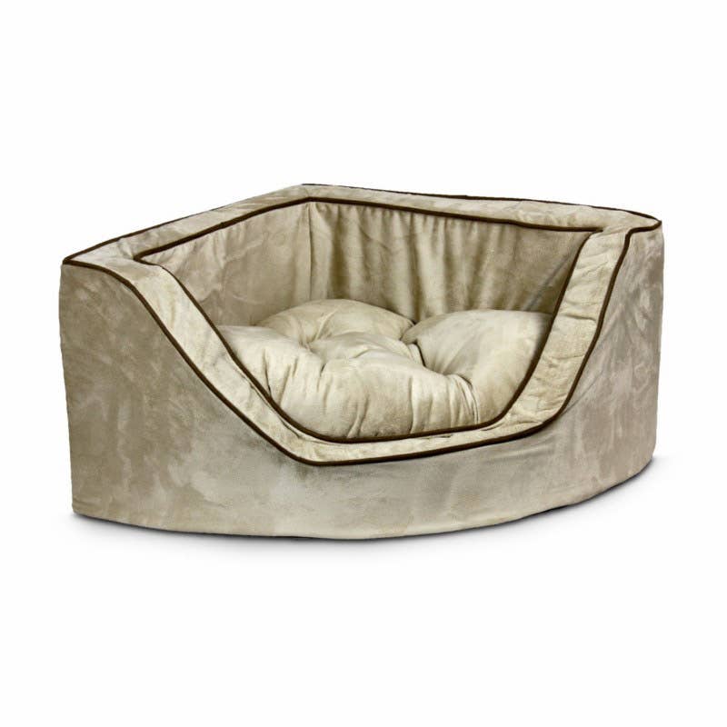 Snoozer Pet Products - Vente Panier – chien - Panier d'angle surdimensionné de luxe pour chien en microsuède3