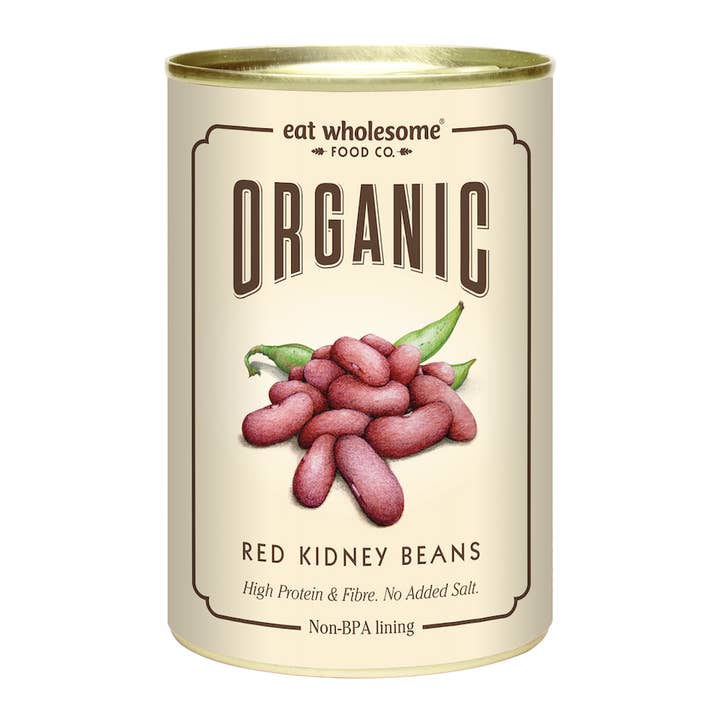 Organic Red Kidney Beans 400 g for wholesale by Eat Wholesome