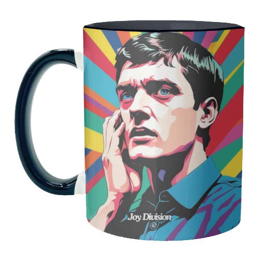 ART WOW - Wholesale Coffee Mug - Mugs 'Joy Division Blue' by Faith Mercer6