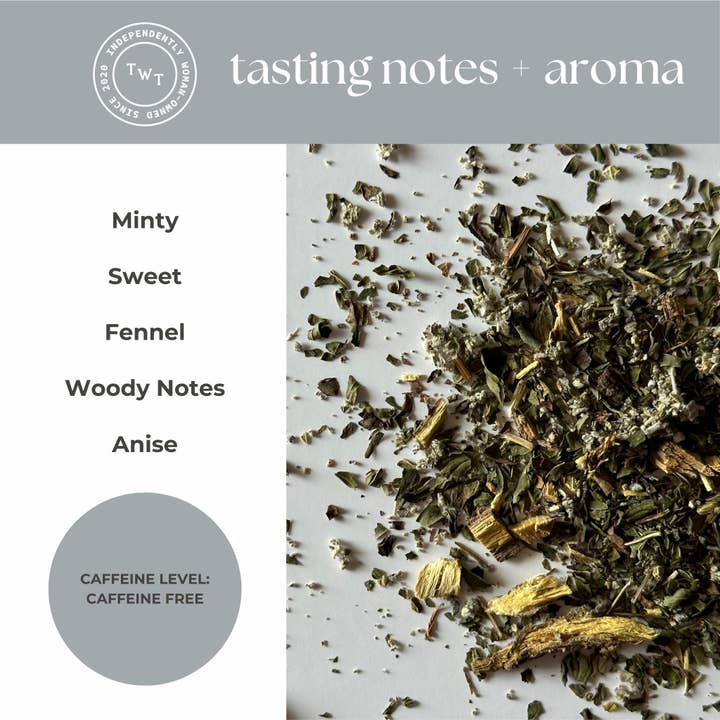 Tea with Tae - Wholesale Tea bags - Calming Tea Herbal Rest Mini Tea Tube Gift (5 tea bags)6