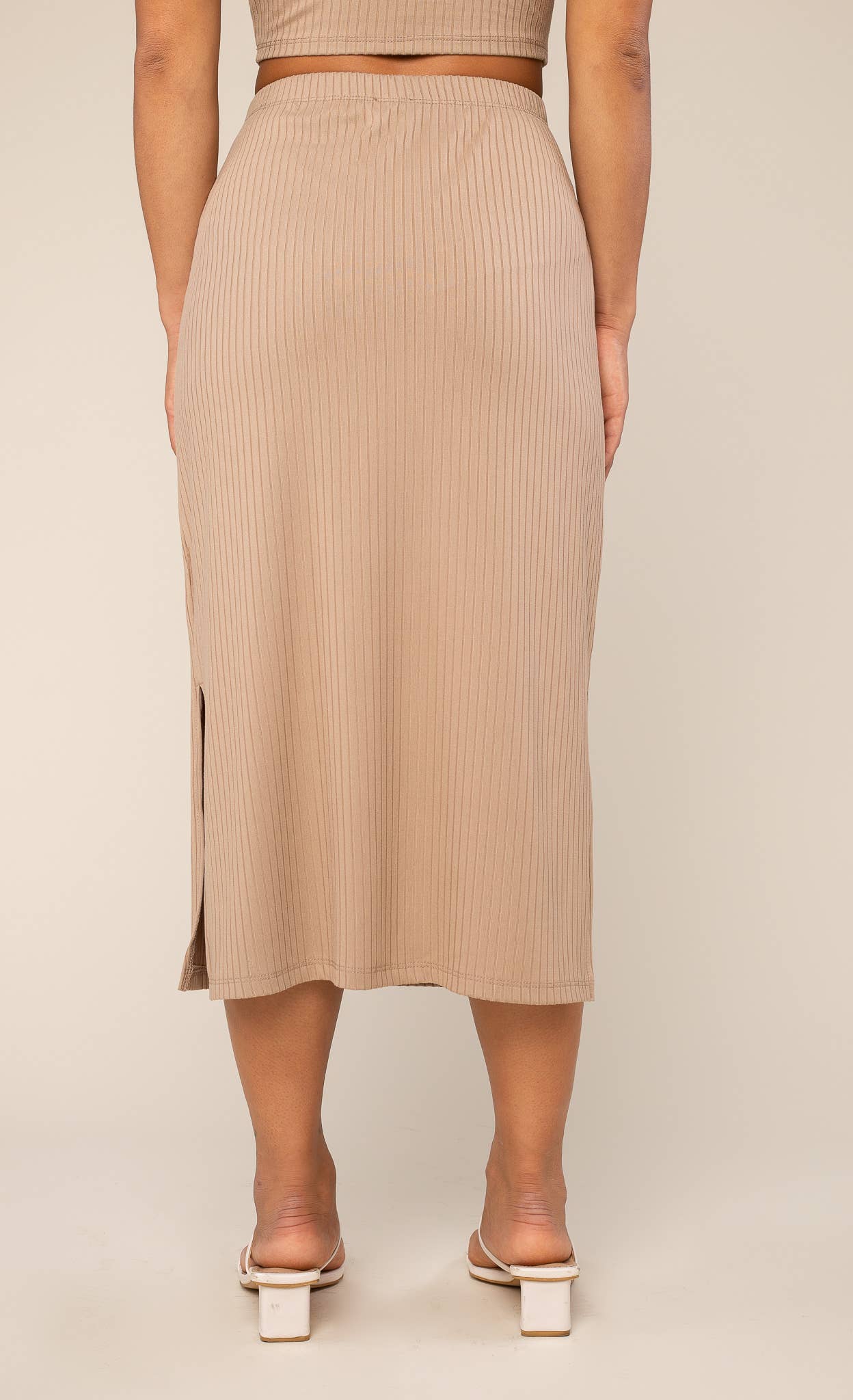 NLT - Wholesale Skirt - Women's - Syd Rib Skirt - Plus Size1