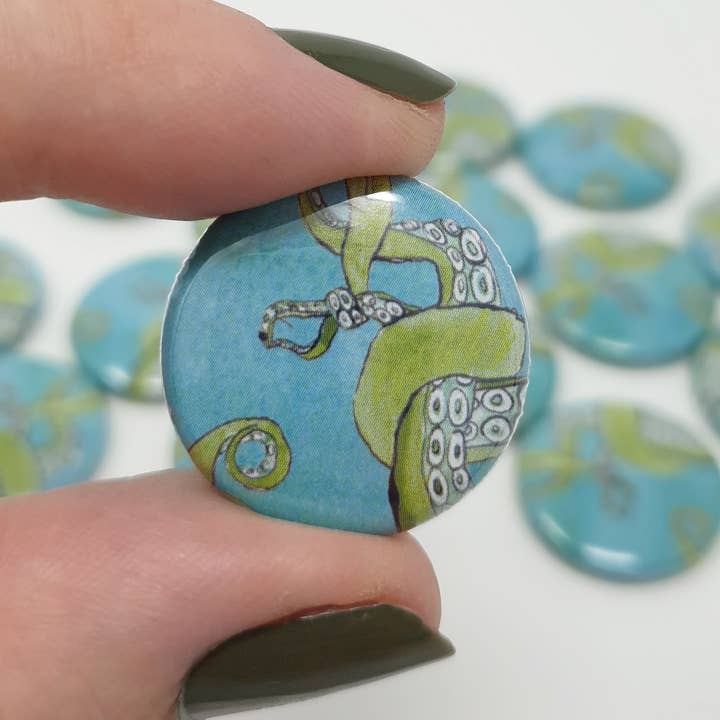 Octopus Pin for wholesale by Nicole Lawson Studio