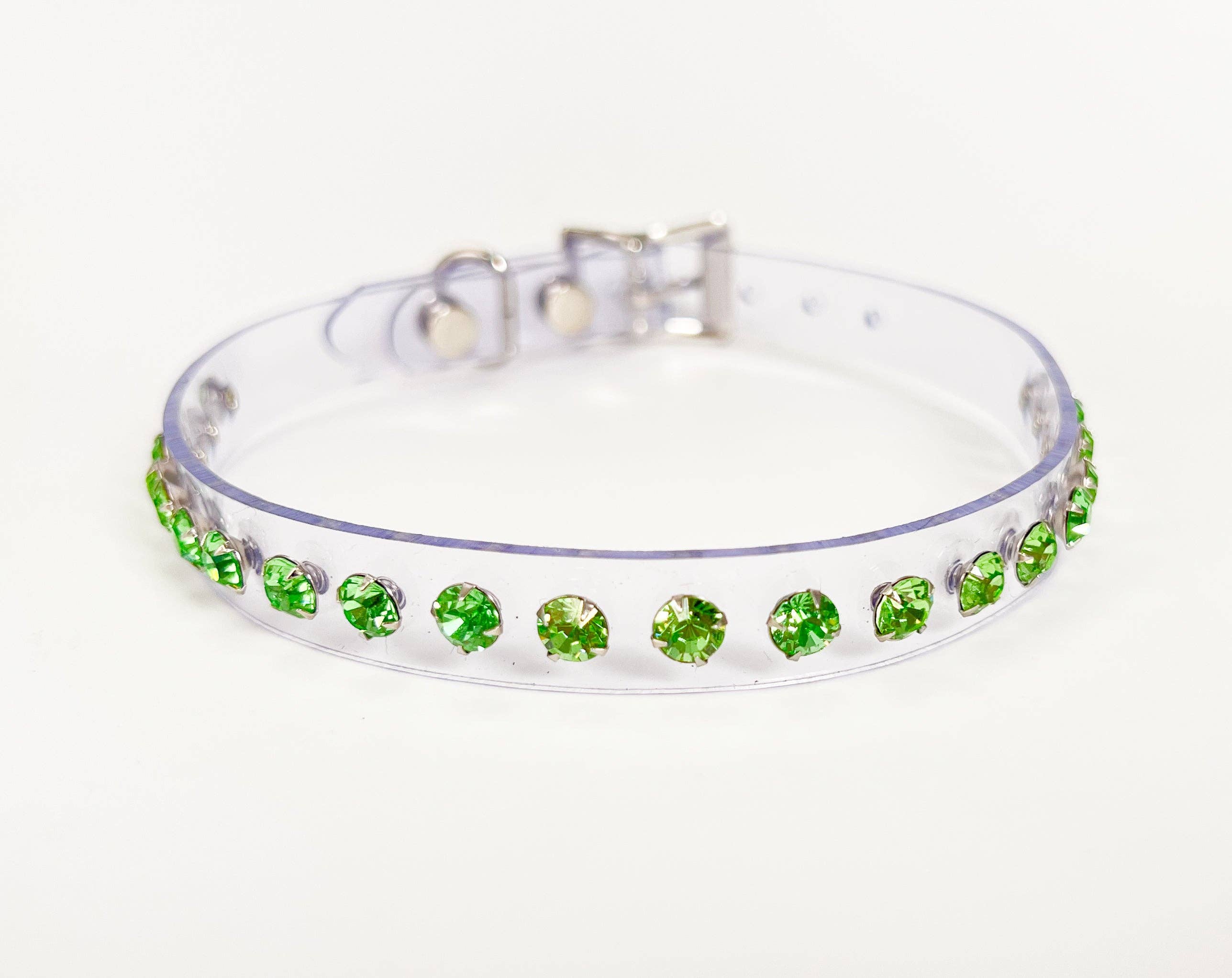 Funk Plus - Wholesale Choker/Collar - CK247CLR RHINESTONE CLEAR  CHOKER10