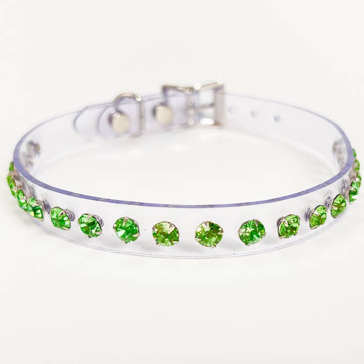 Funk Plus - Wholesale Choker/Collar - CK247CLR RHINESTONE CLEAR CHOKER10