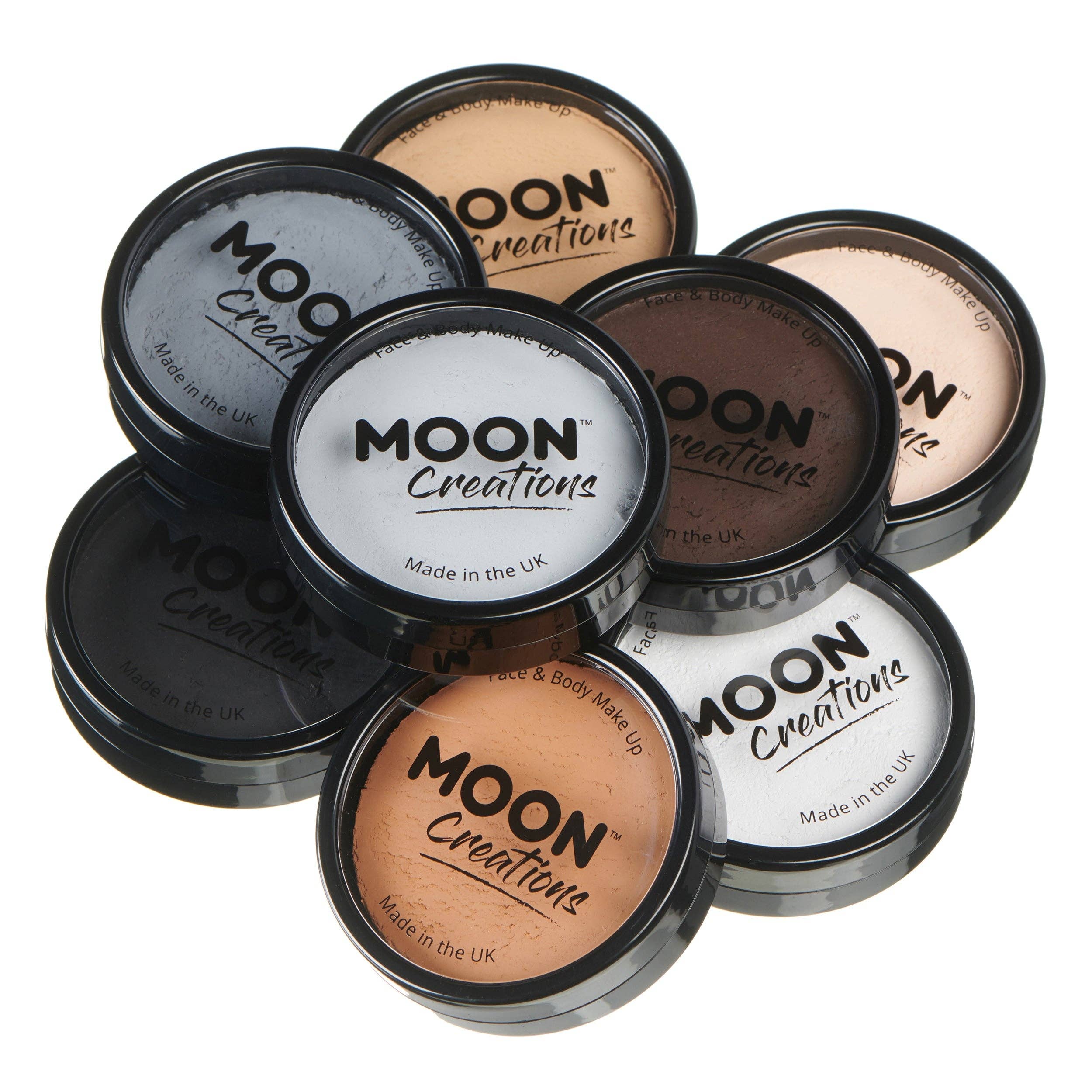 Moon Makeup - Vente Palette de maquillage pour le teint - Pots de maquillage professionnel pour visage Pro Face Paint43