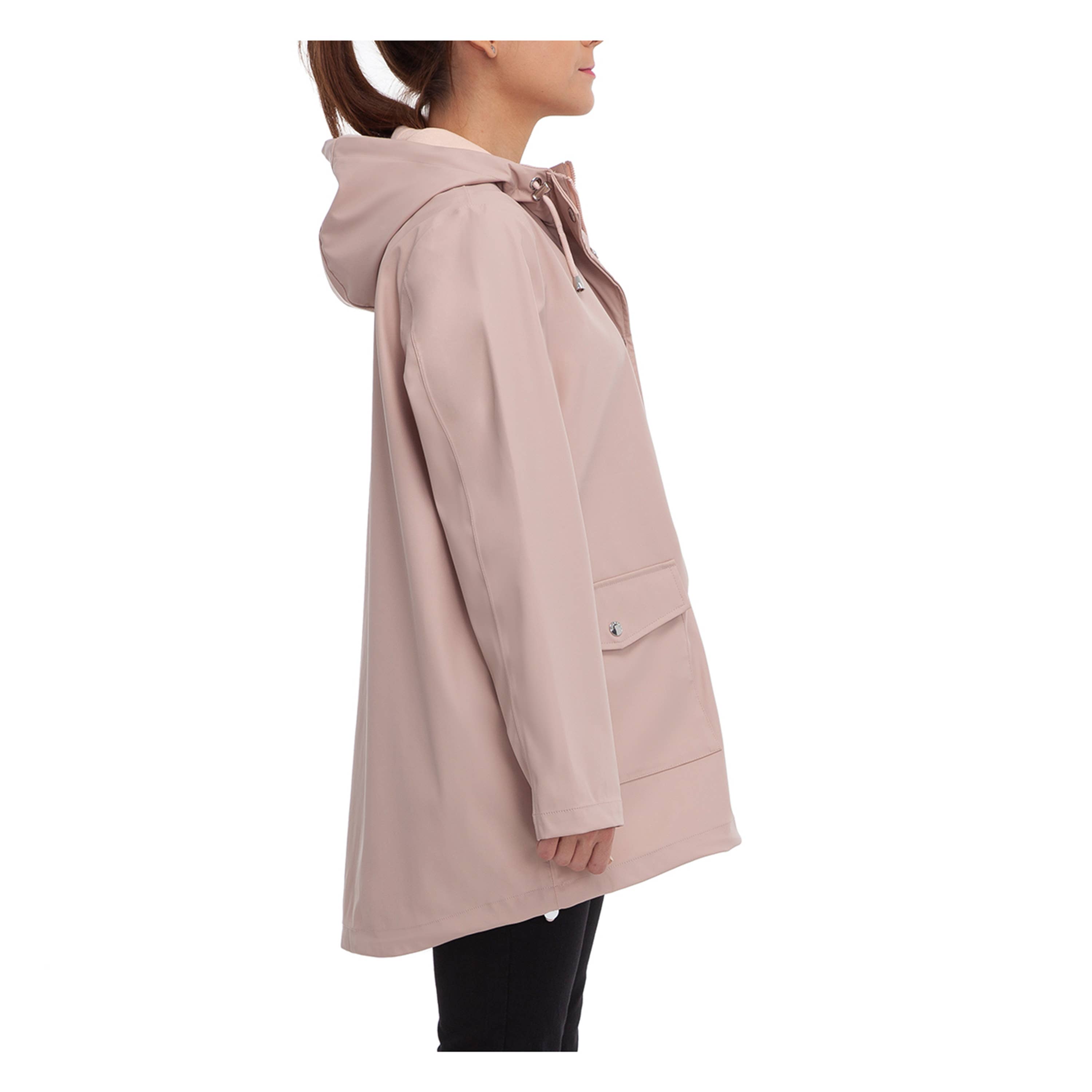 Rokka & Rolla - Wholesale Raincoat - Women's - Women's Waterproof Rain Coats Hooded Jackets3