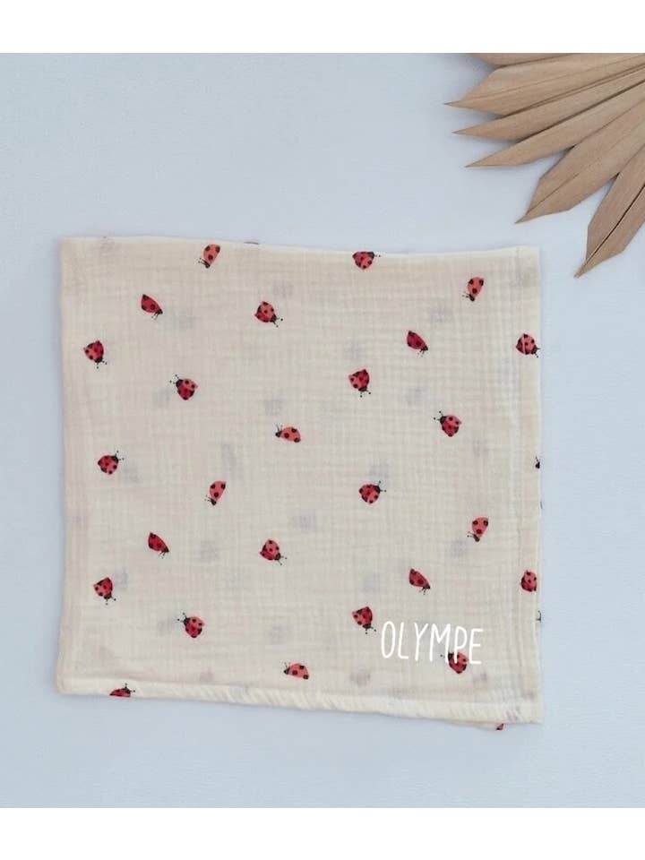 Manufacture des bébés français - Wholesale Swaddle - Baby - Long Ladybugs1